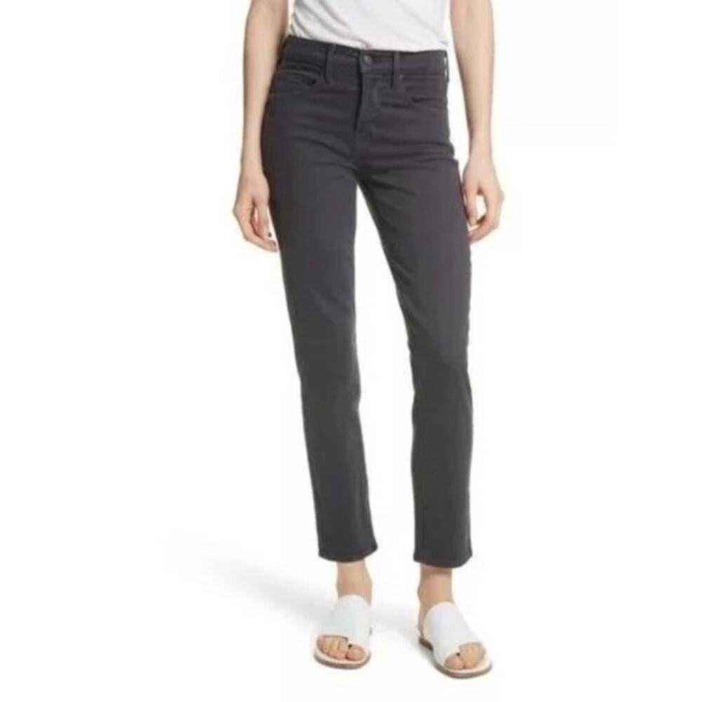 Vince Skinny Crop Denim Jeans in Slate Gray Wash Size 28